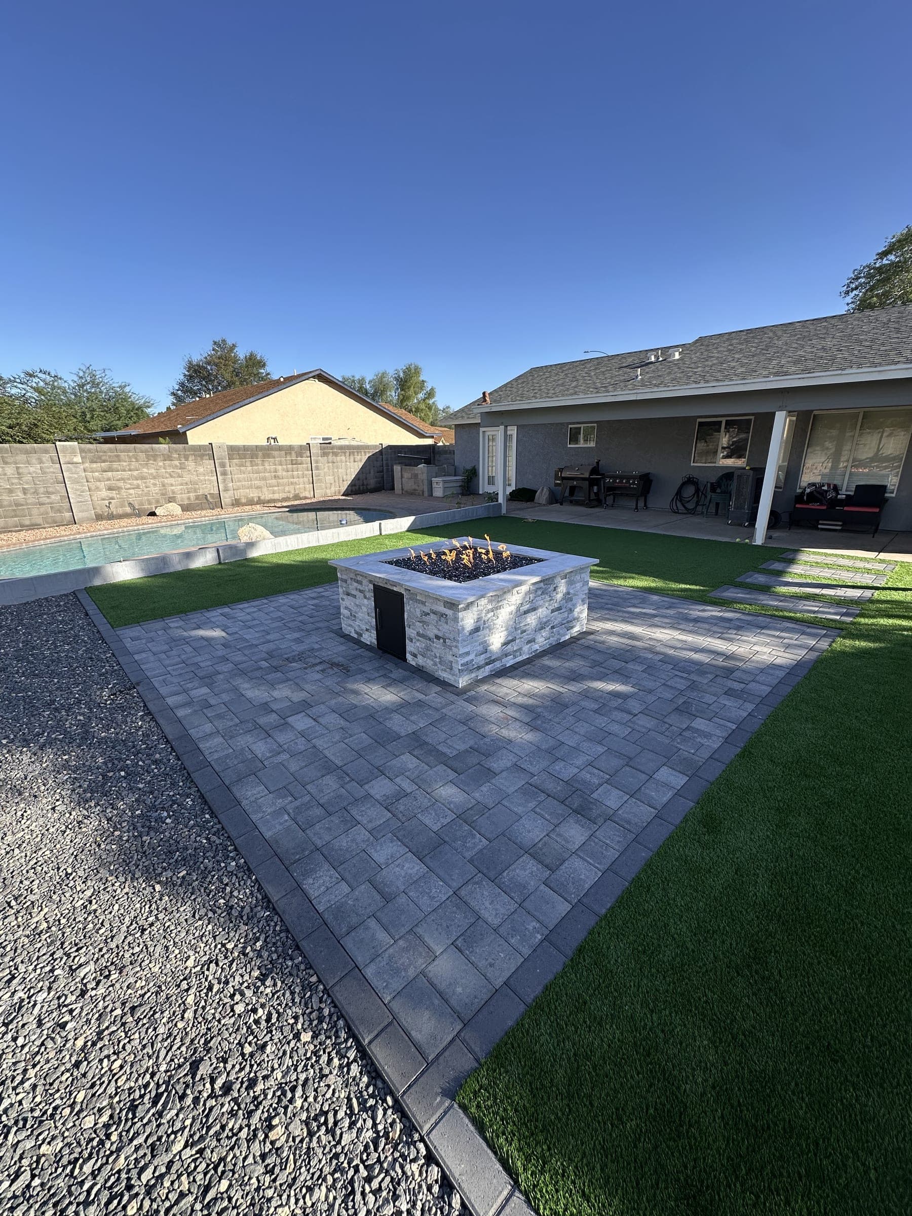 Custom outdoor spaces - AMW Hardscape Solutions